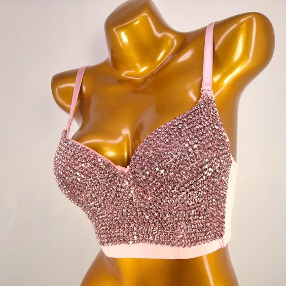 Pink Rhinestone Top - Picture 5 of 5